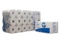 Kimberly Clark  SCOTT 600 kistekercses toalettpapír, fehér, 2 rétegű, 600lap